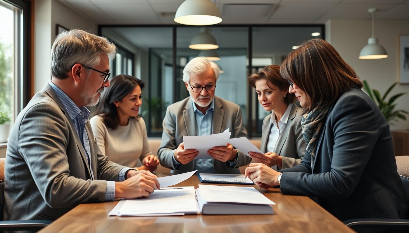 Property settlement documents and transfer review